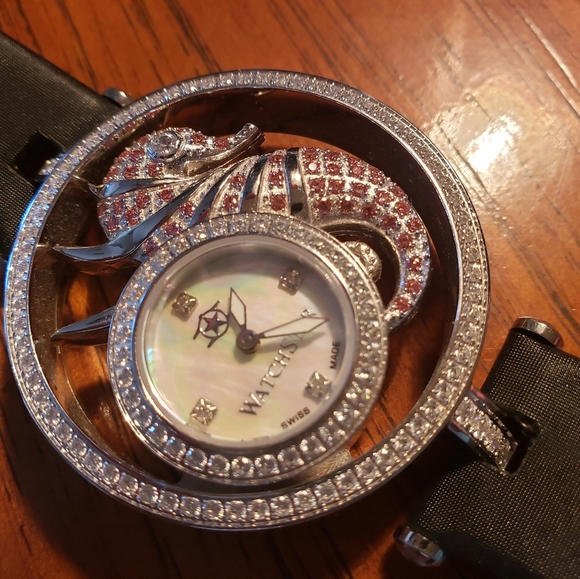 WATCHSTAR WATCH NEW BATTERY FEB 2025, Swiss, Haute Joaillerie 29/100 Limited NWT - Picture 4 of 12